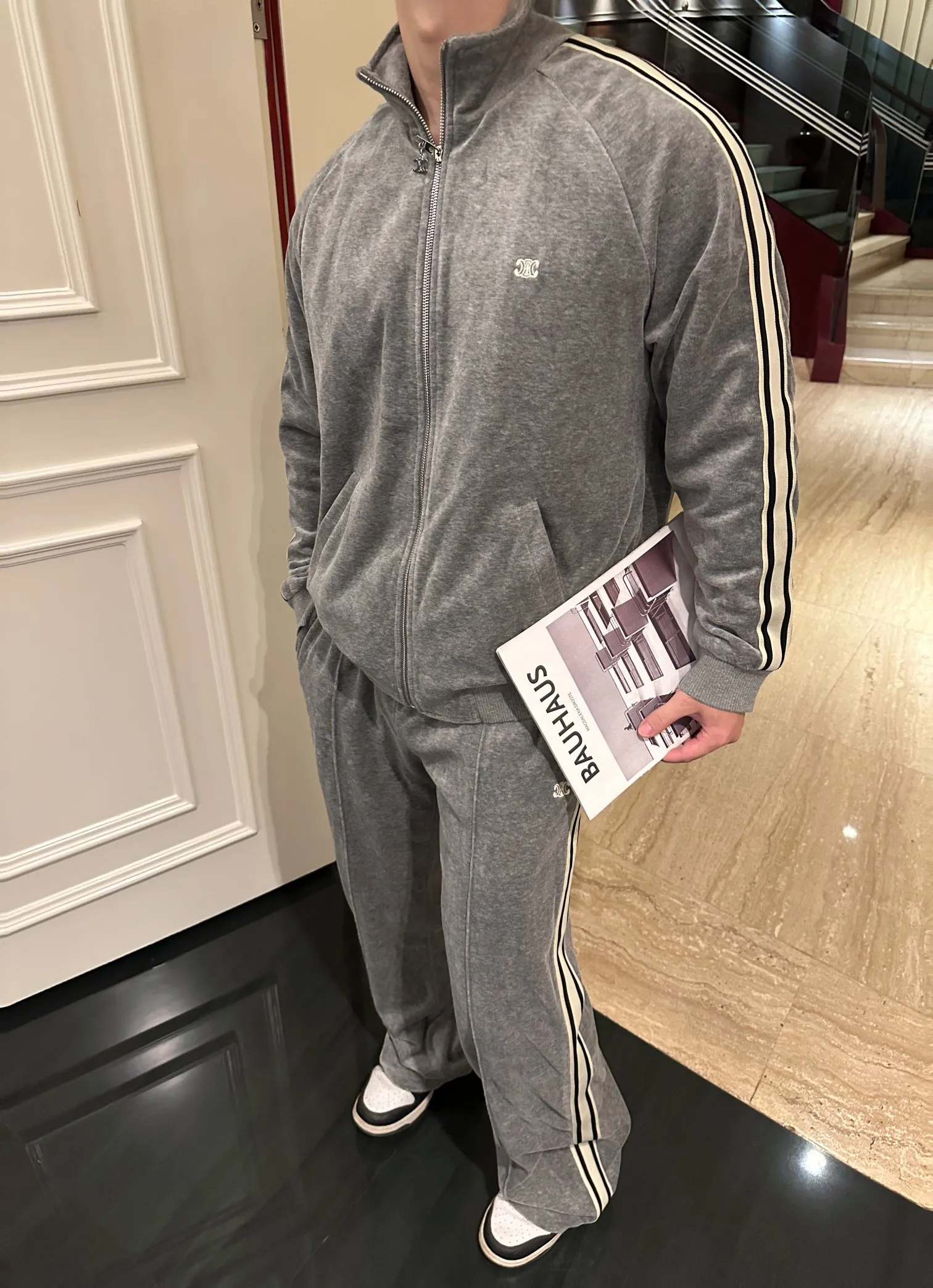 "Upper body picture of model in suit"